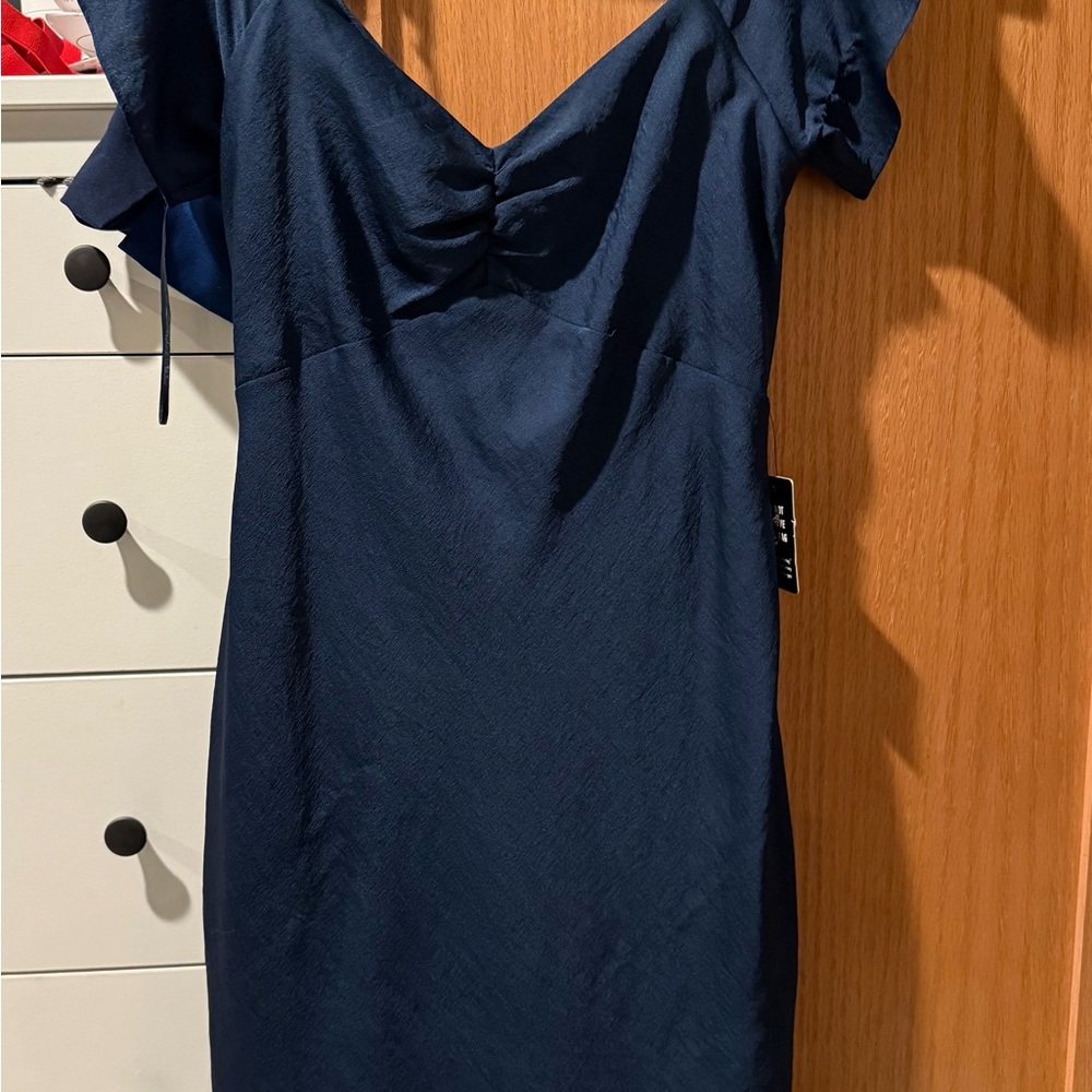 NWT Women’s EXPRESS Midnight Blue Mini Dress